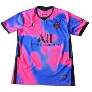 Jordan x PSG Paris Saint Germain Alternate Football Soccer Jersey Mens M Kinglos